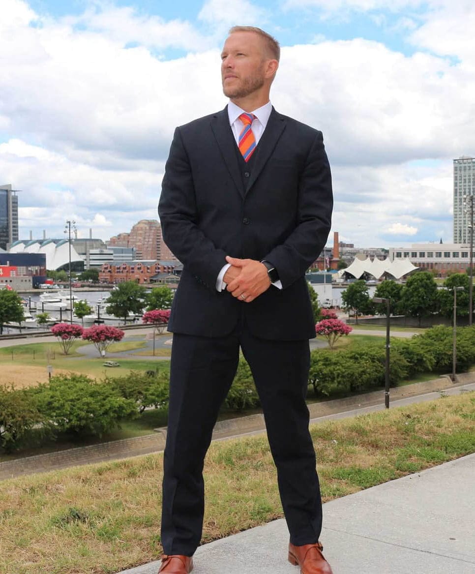 nick parr law looking in the distant in baltimore